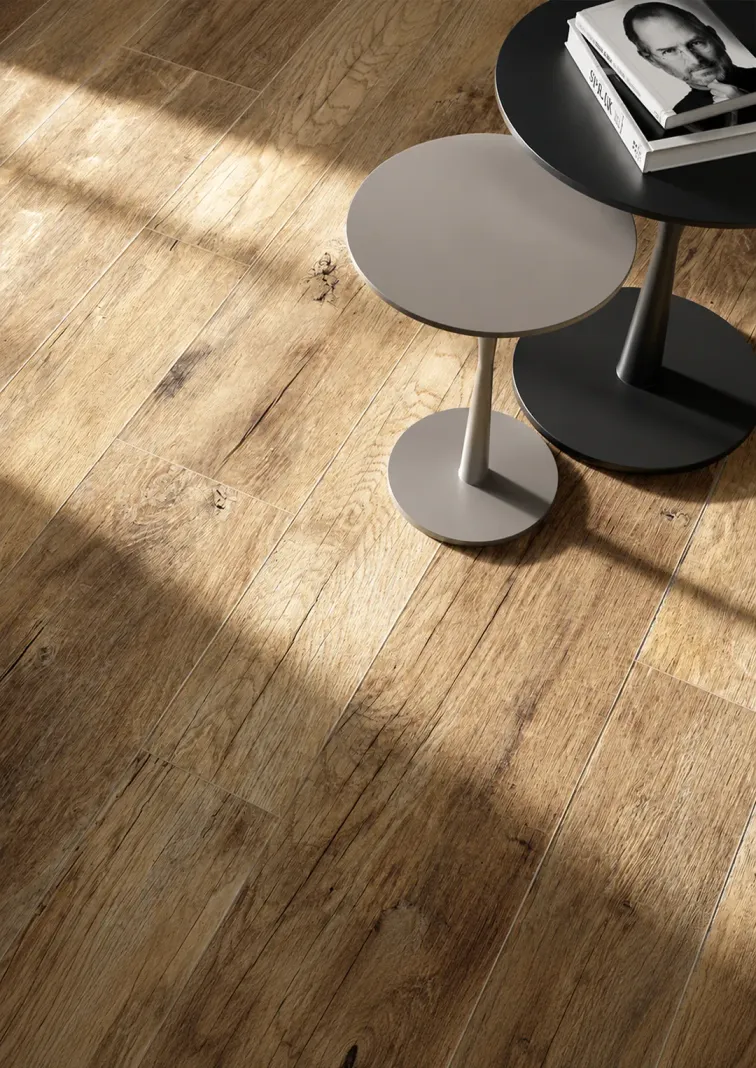 Pavimento texture legno simil parcquette ufficio