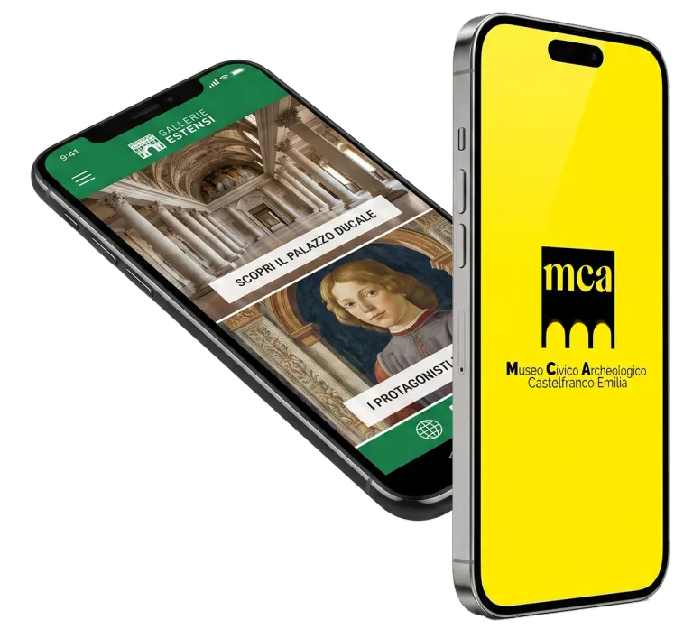 Applicazioni museali per smartphone delle Gallerie Estensi e del Museo Civico Archeologico di Castelfranco Emilia